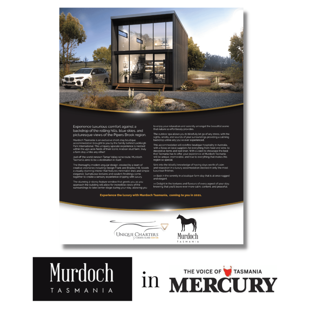 Adriana Thani advertorial Murdoch Tasmania Mercury Newspaper